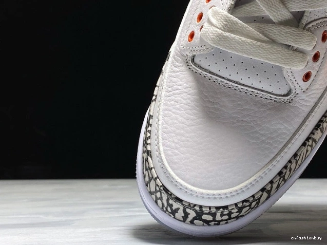 3 Jordan white Retro 